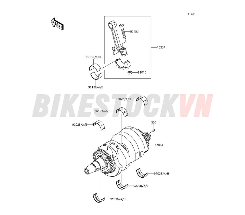 ENGINE CRANKSHAFT