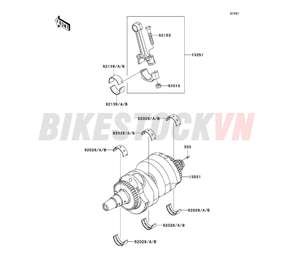 ENGINE CRANKSHAFT