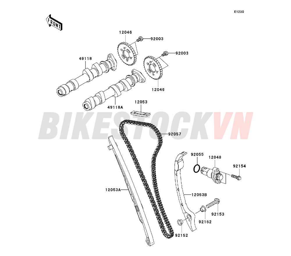 ENGINE CAMSHAFT(S)/TENSIONER