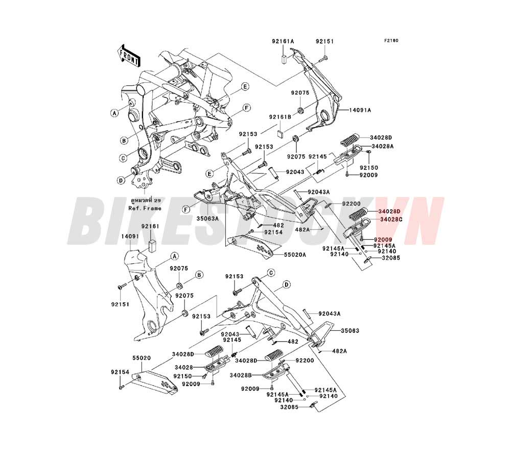 CHASSIS FOOTRESTS