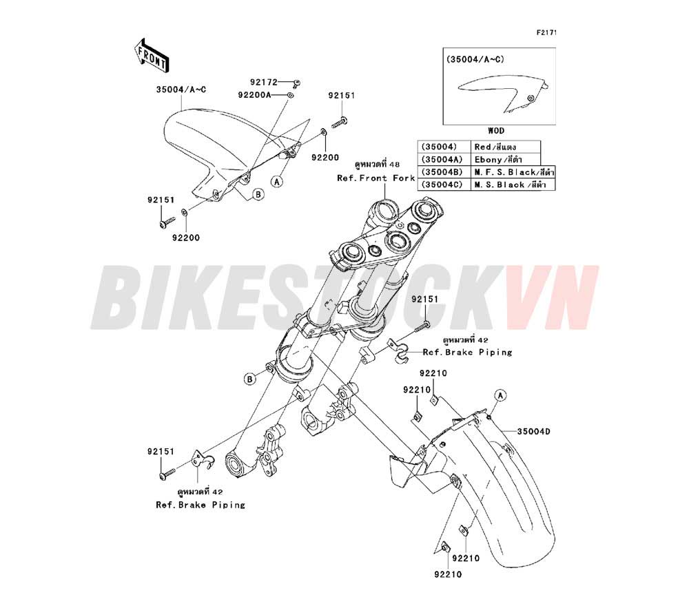 CHASSIS FRONT FENDER(S)