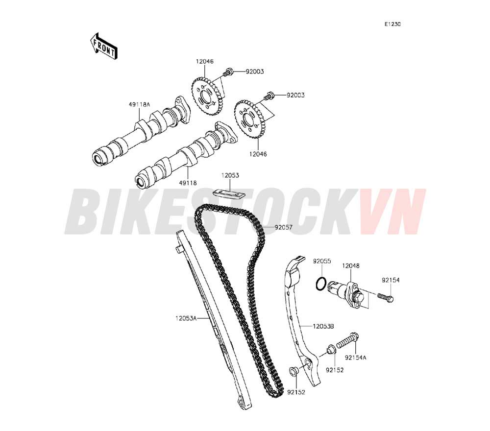 ENGINE CAMSHAFT(S)/TENSIONER