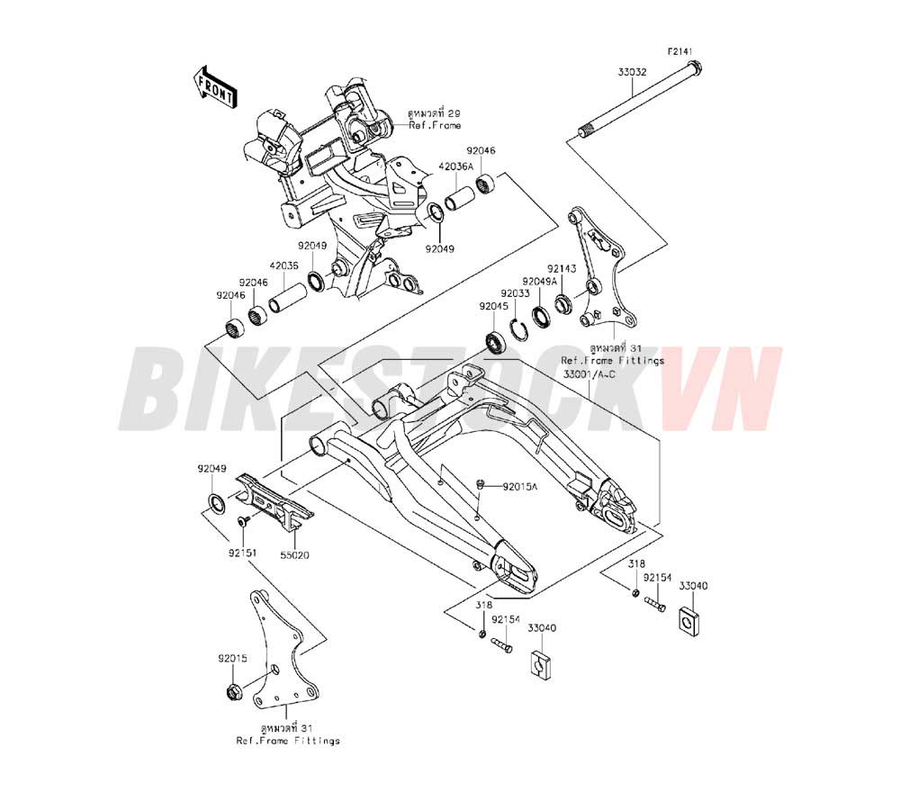 CHASSIS SWINGARM