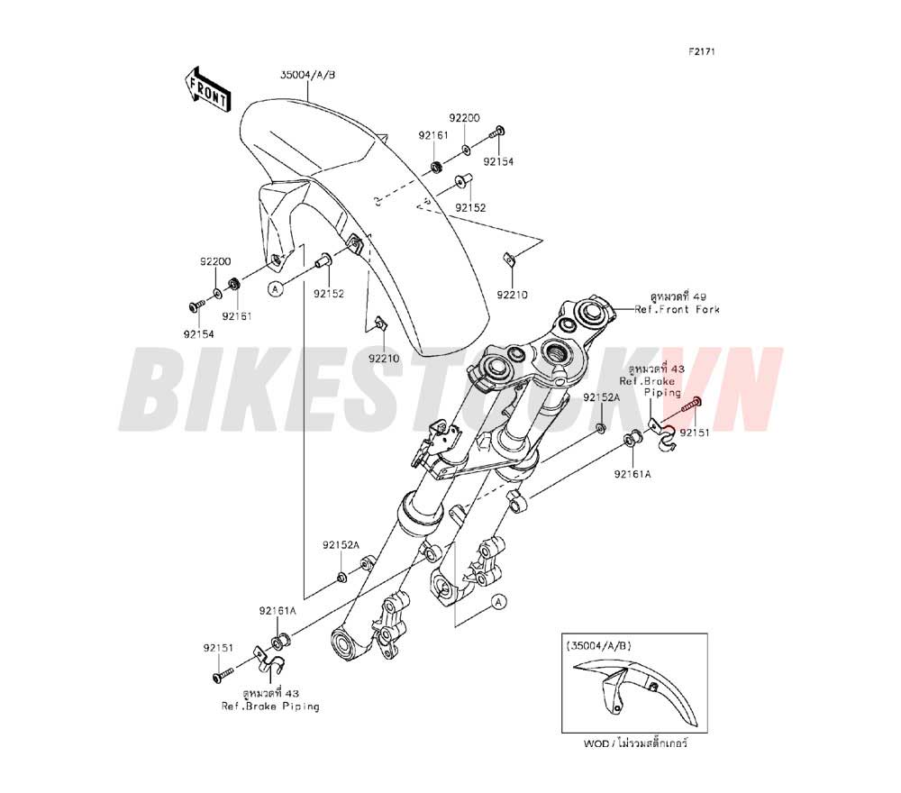 CHASSIS FRONT FENDER(S)