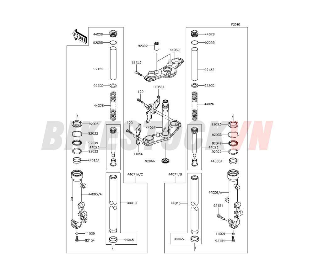 CHASSIS FRONT FORK