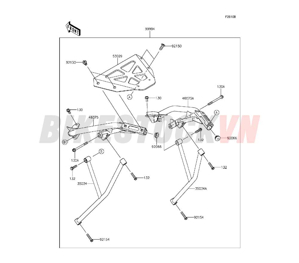 CHASSIS ACCESSORY(TOP CASE BRACKET)