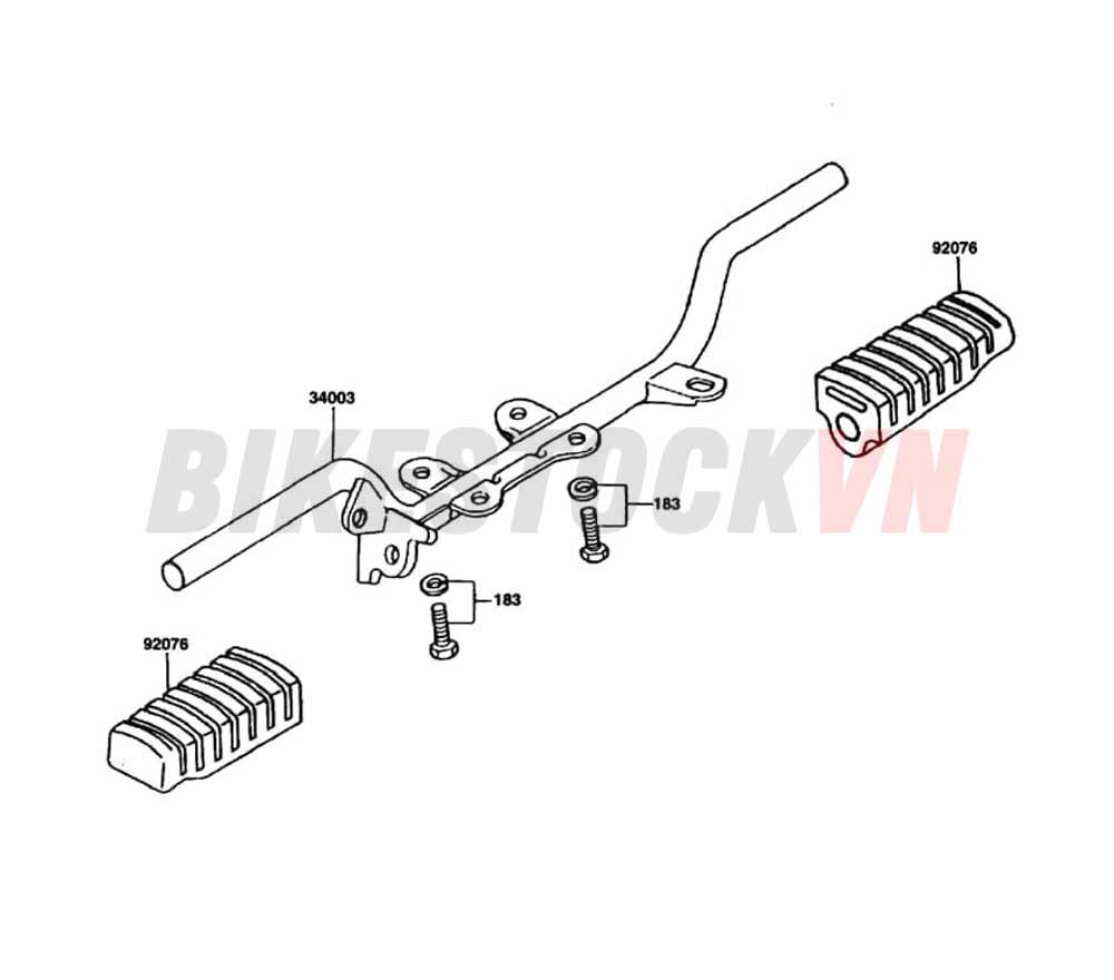 CHASSIS FOOTREST