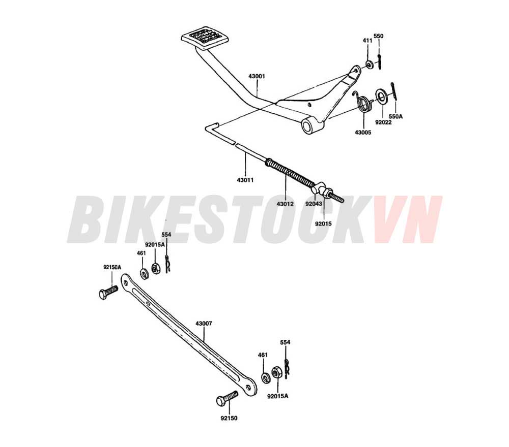 CHASSIS BRAKE PEDAL