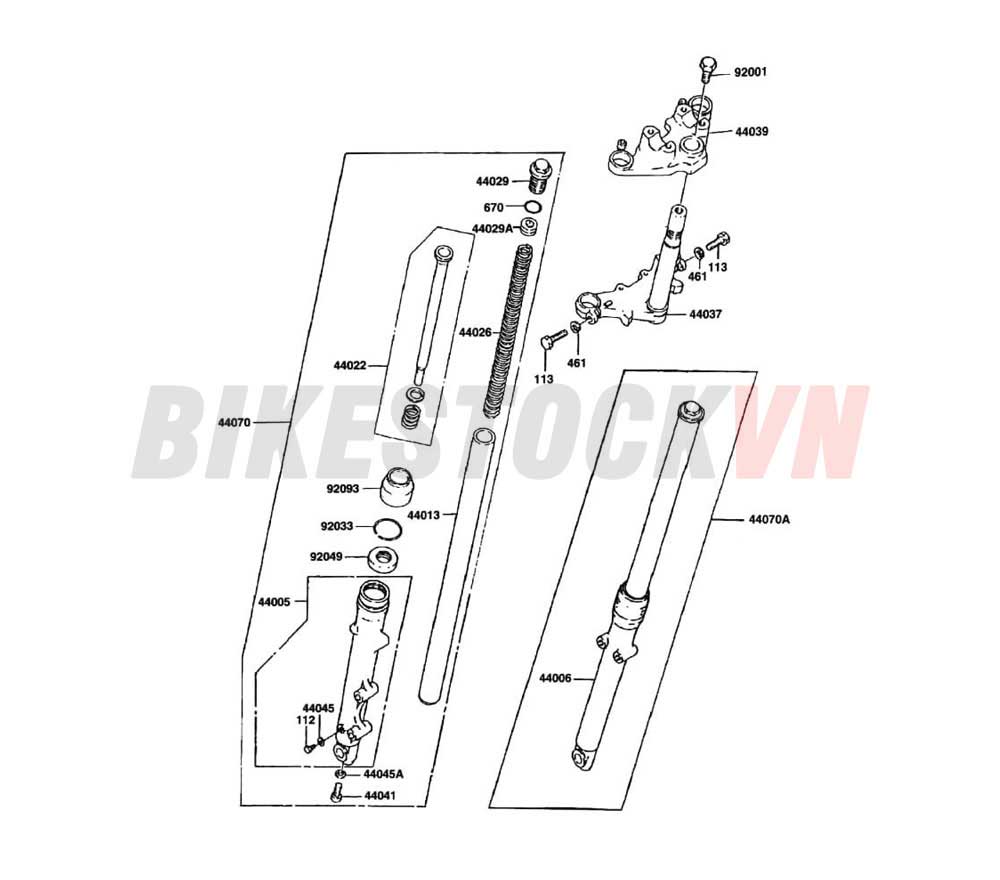 CHASSIS FRONT FORK