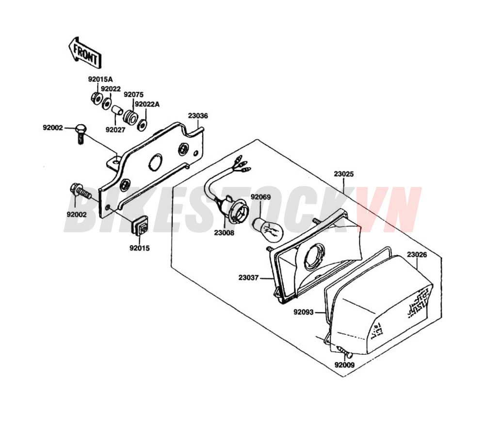 CHASSIS TAILLIGHT