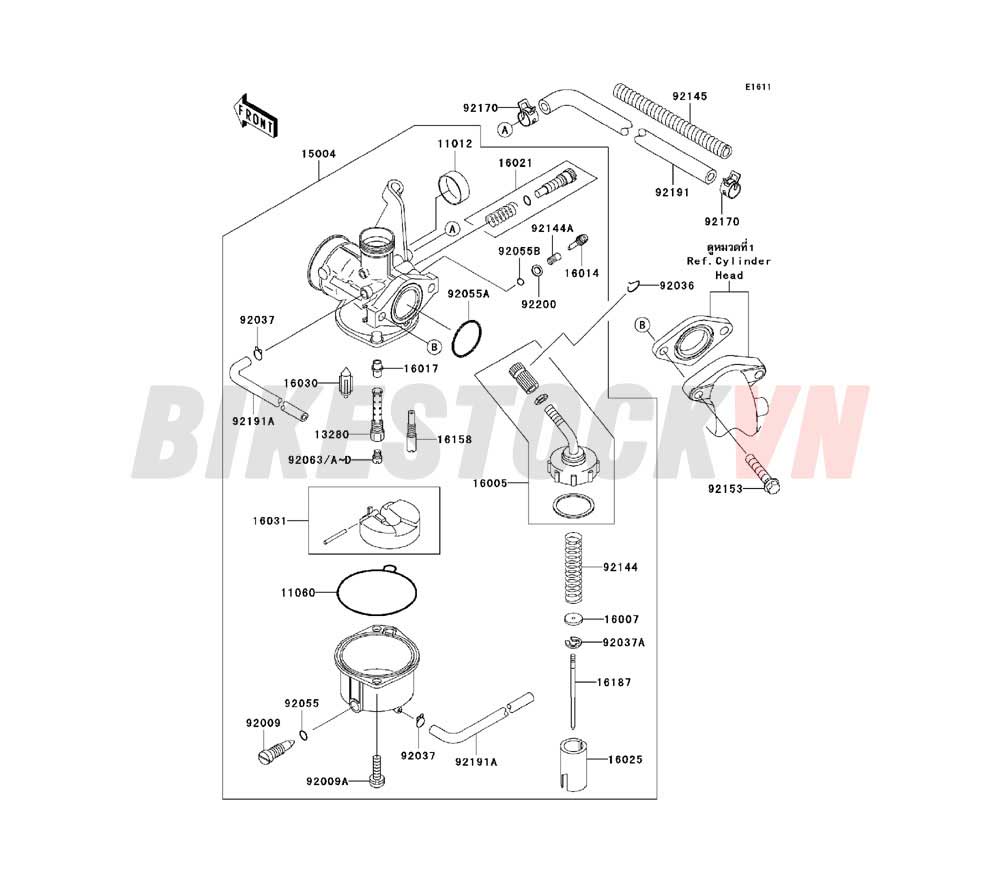 ENGINE CARBURETOR