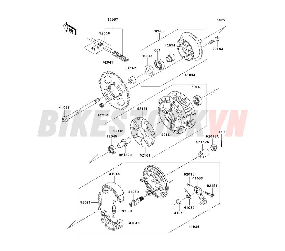 CHASSIS REAR HUB