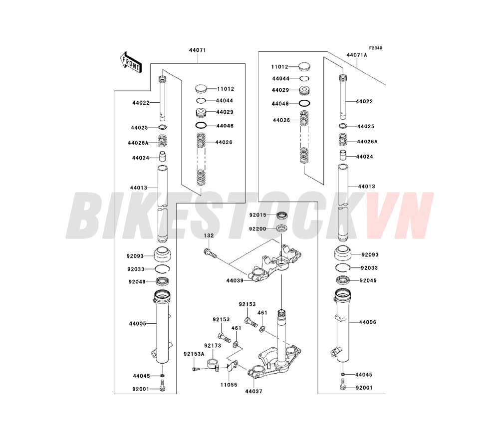 CHASSIS FRONT FORK