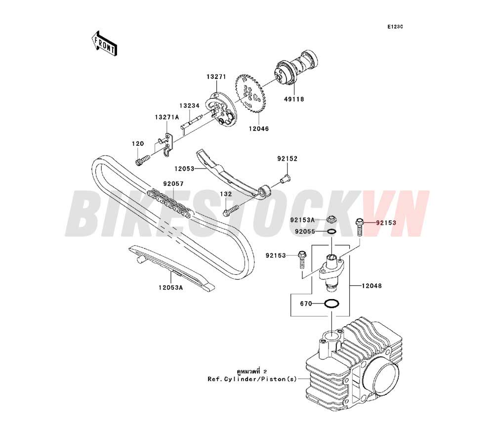 ENGINE CAMSHAFT(S)/TENSIONER