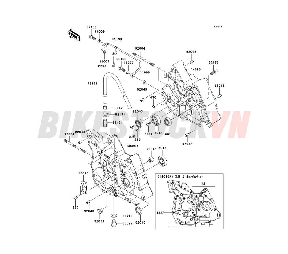 ENGINE CRANKCASE