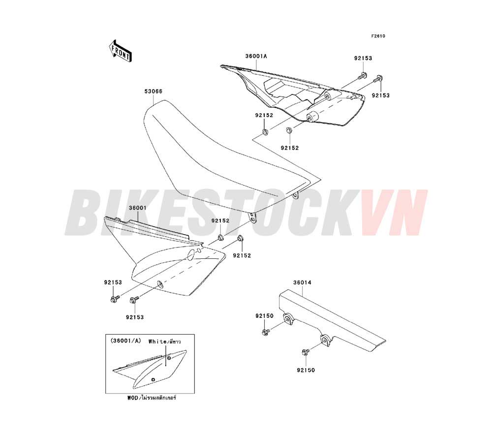 CHASSIS SIDE COVERS/CHAIN COVER