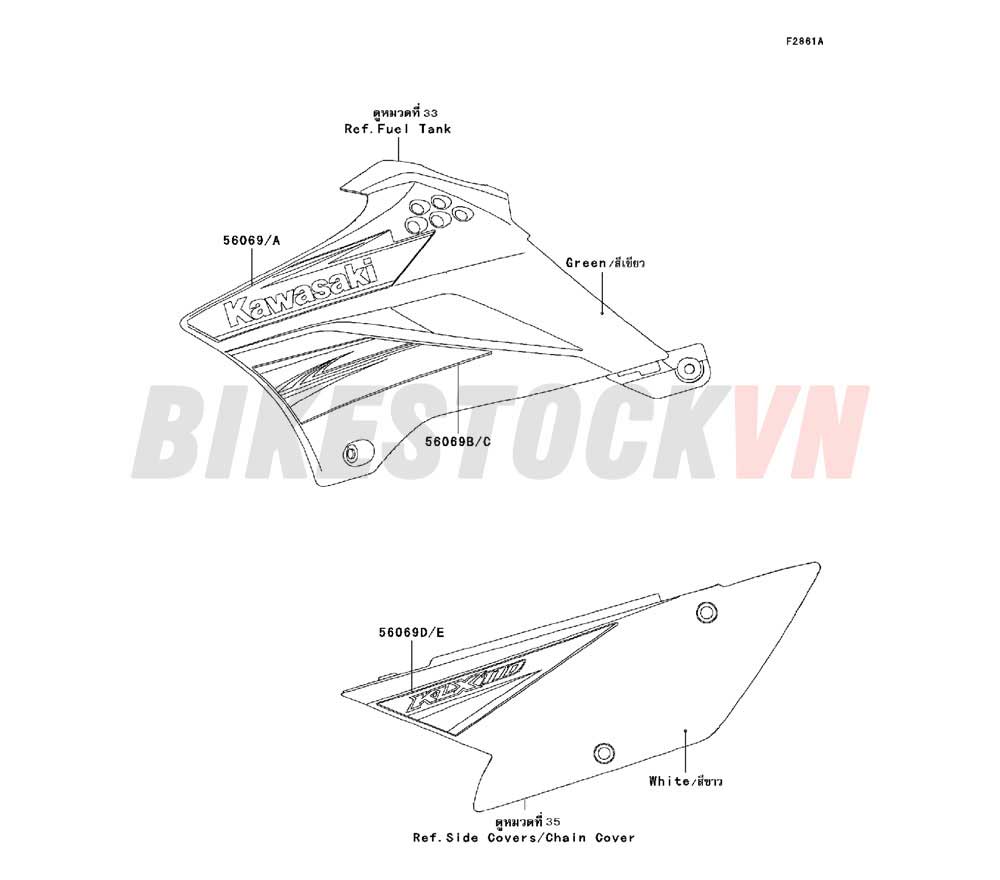 CHASSIS DECALS