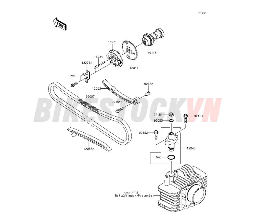 ENGINE CAMSHAFT(S)/TENSIONER