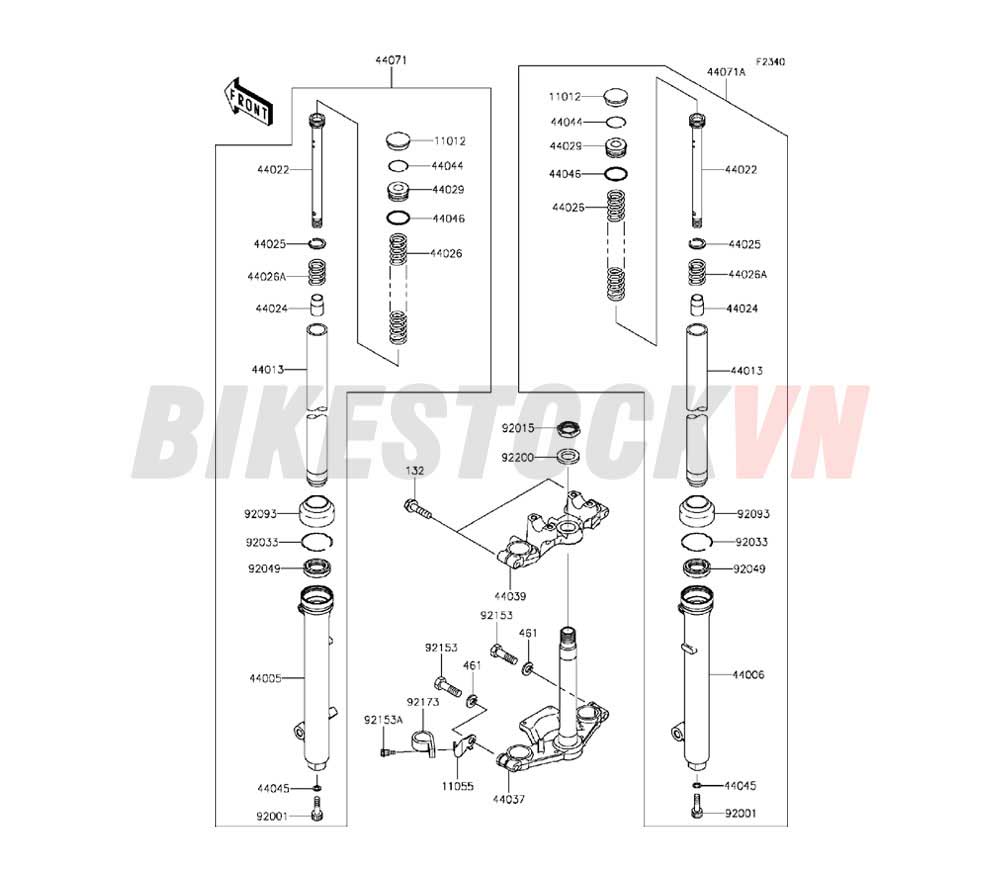 CHASSIS FRONT FORK