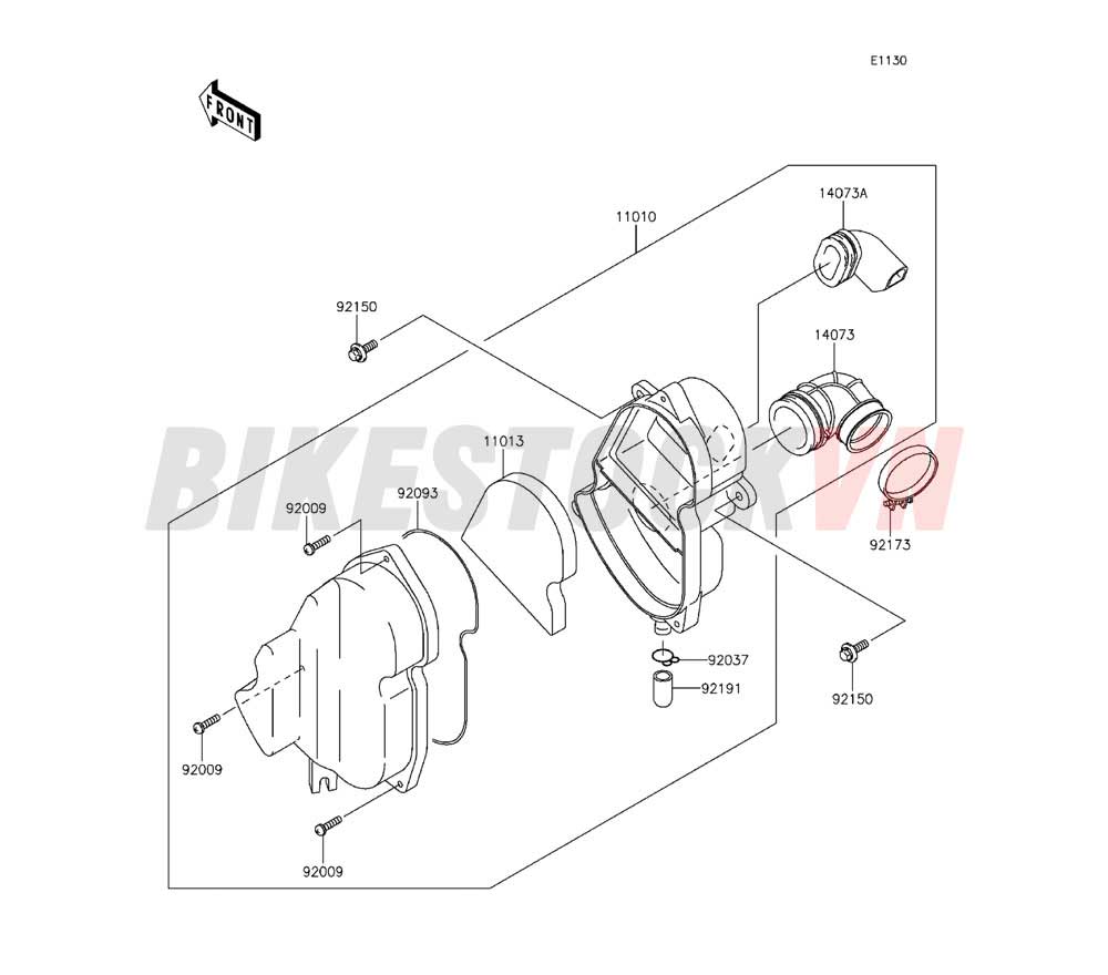 ENGINE AIR CLEANER