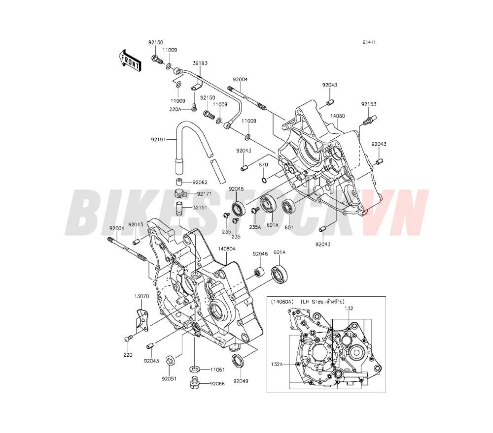 ENGINE CRANKCASE