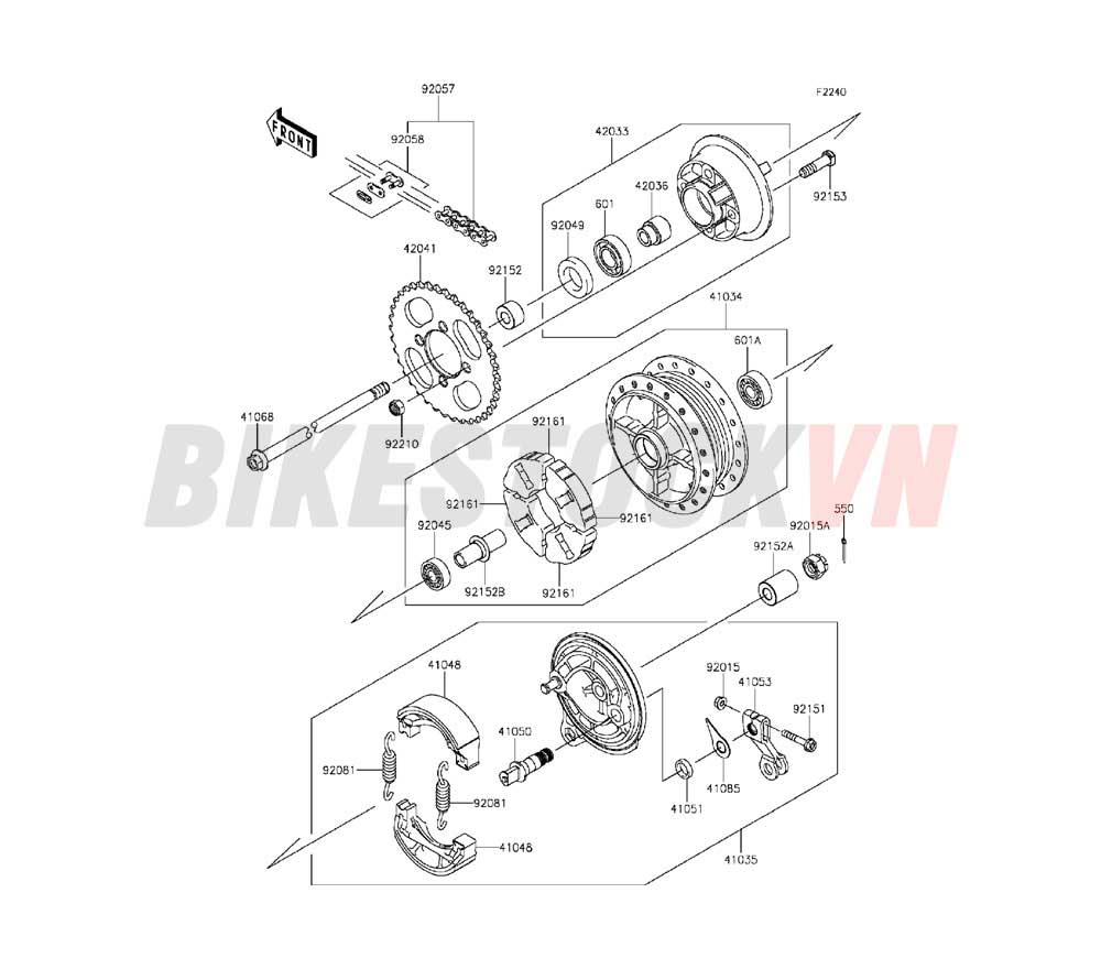 CHASSIS REAR HUB