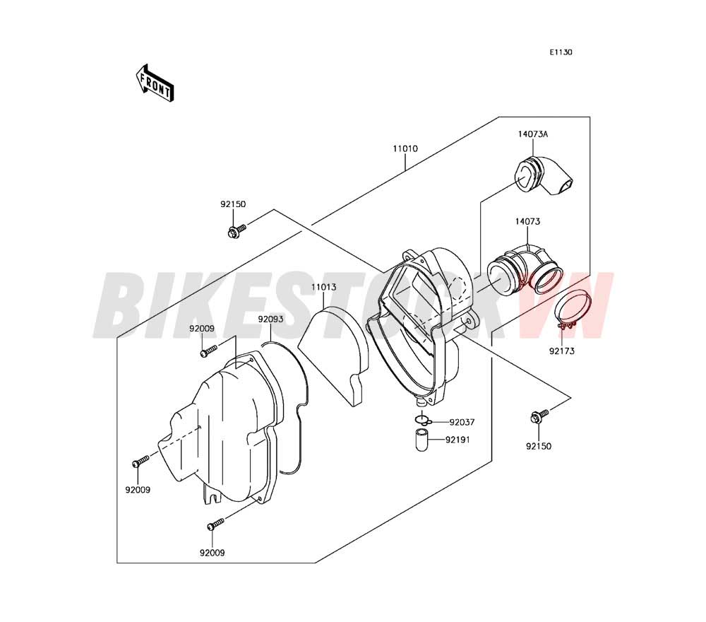 E-ENGINE AIR CLEANER