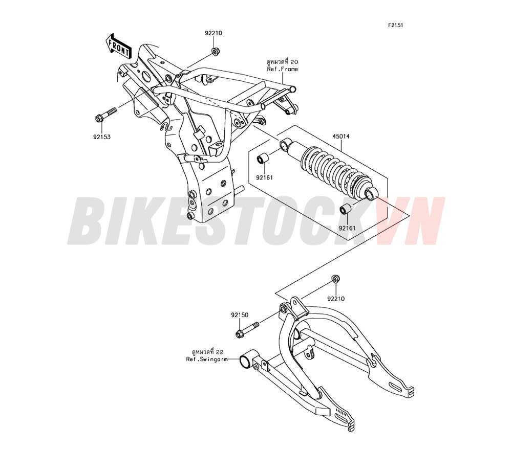 CHASSIS SUSPENSION SHOCK ABSORBER