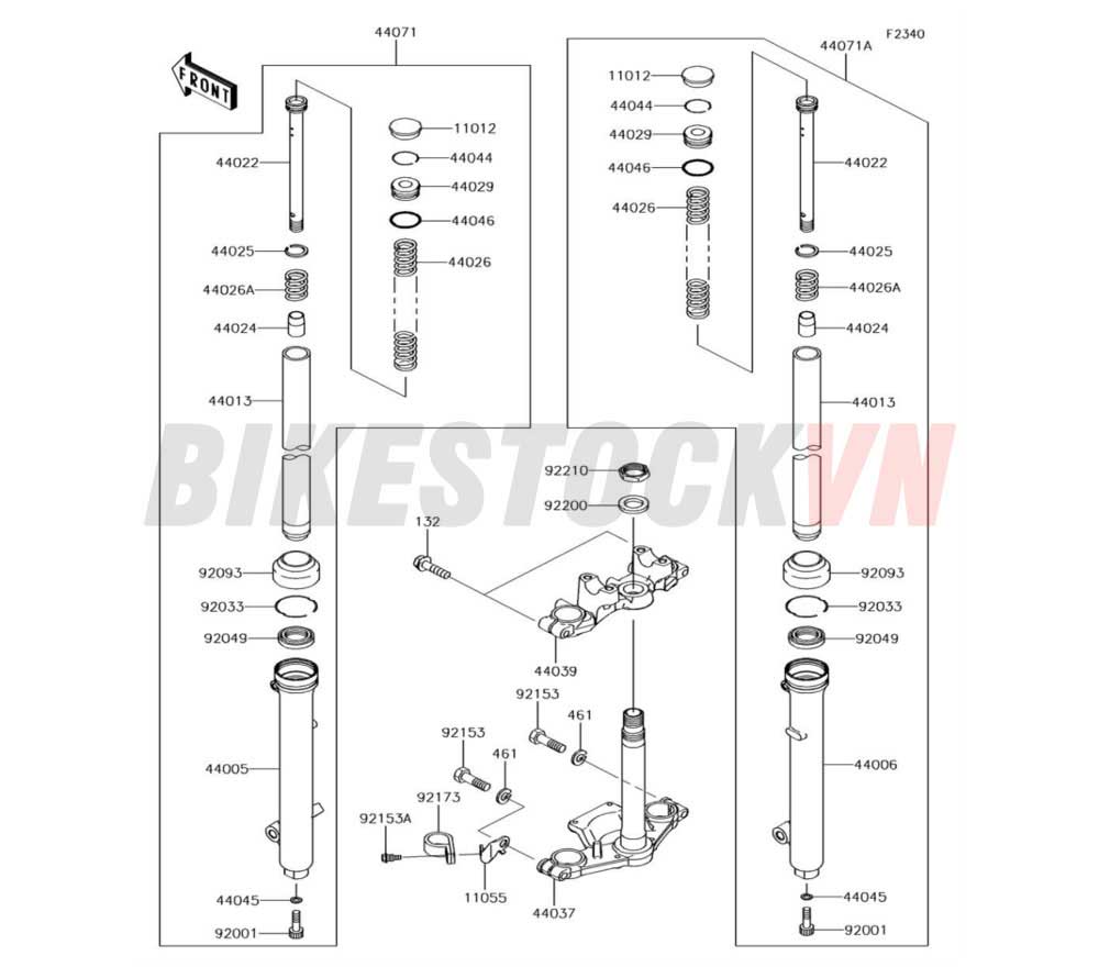 CHASSIS FRONT FORK