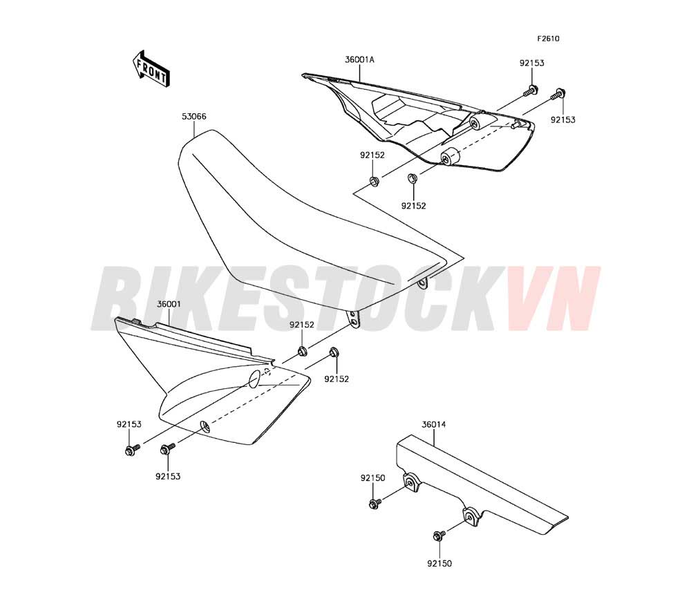 CHASSIS SIDE COVERS CHAIN COVER