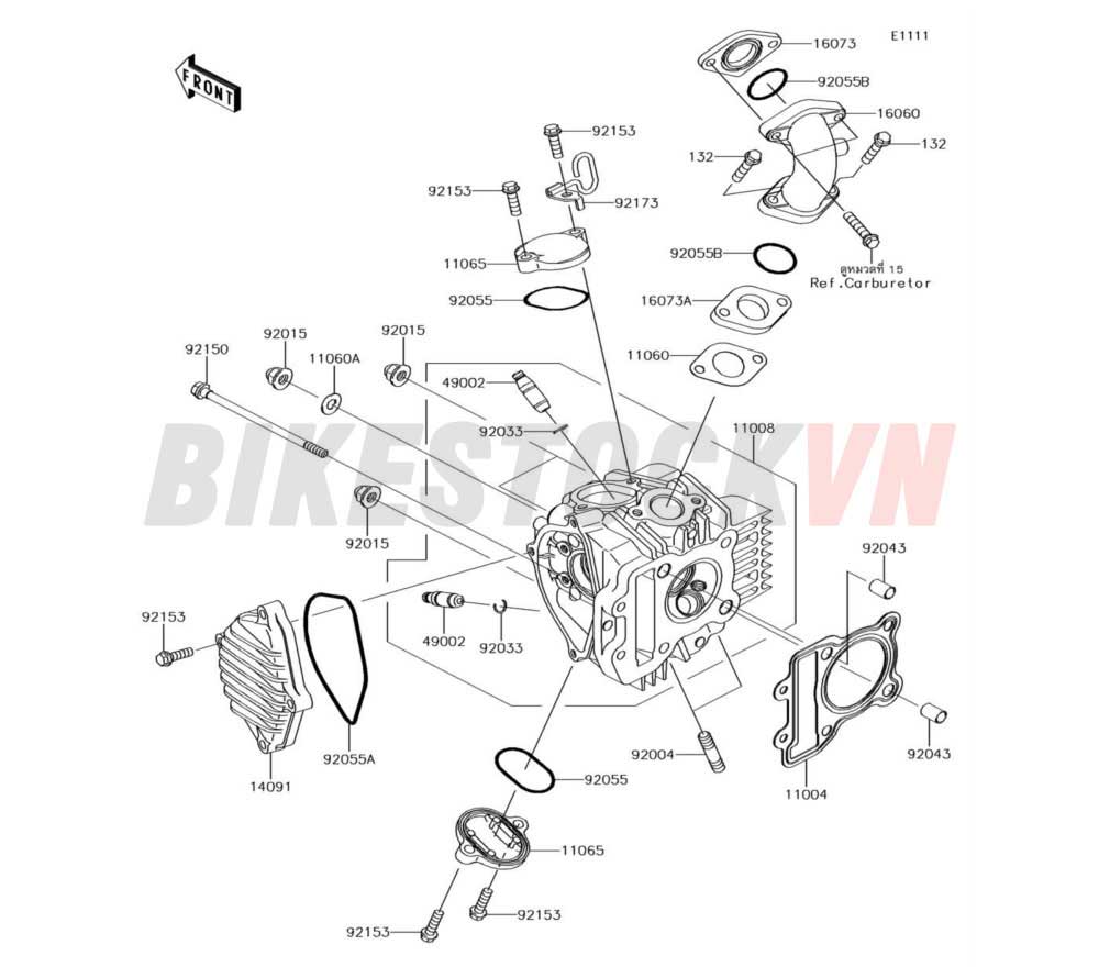 ENGINE CYLINDER HEAD