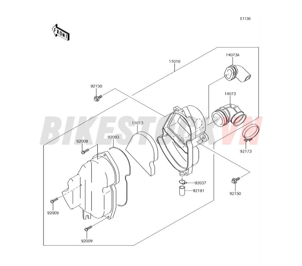 ENGINE AIR CLEANER