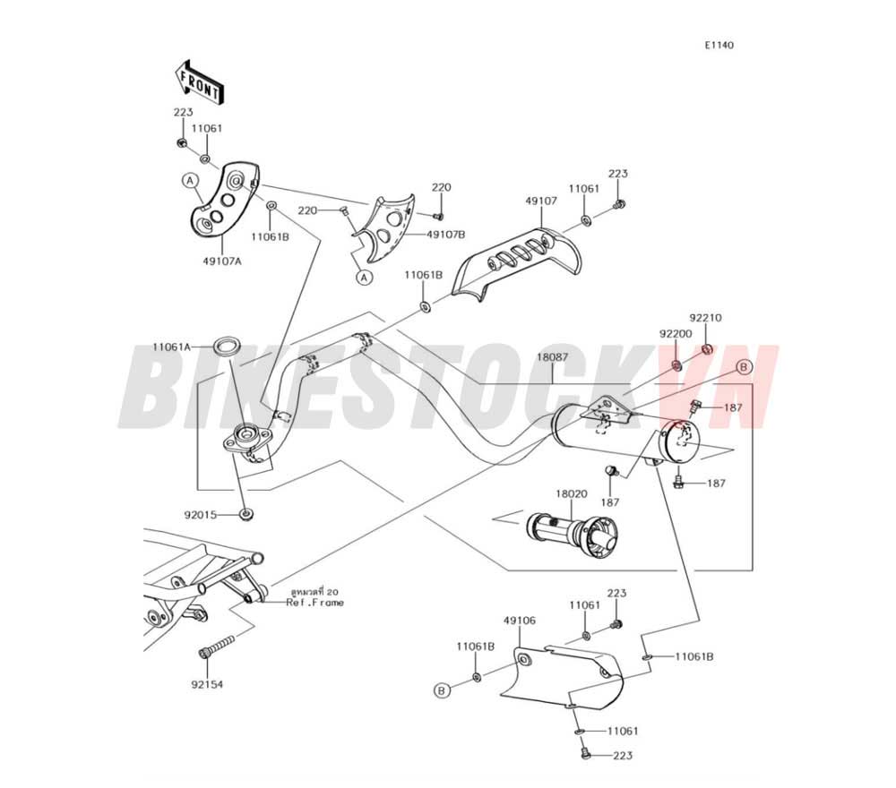 ENGINE MUFFLER(S)