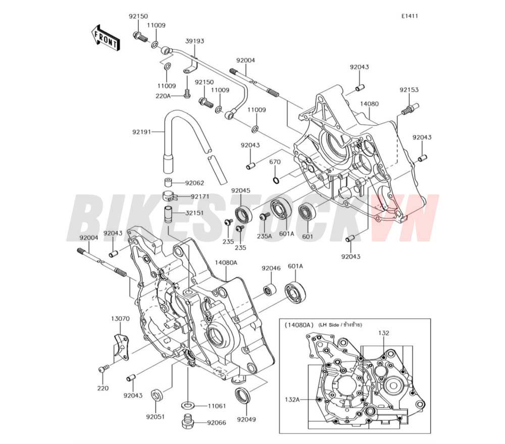 ENGINE CRANKCASE