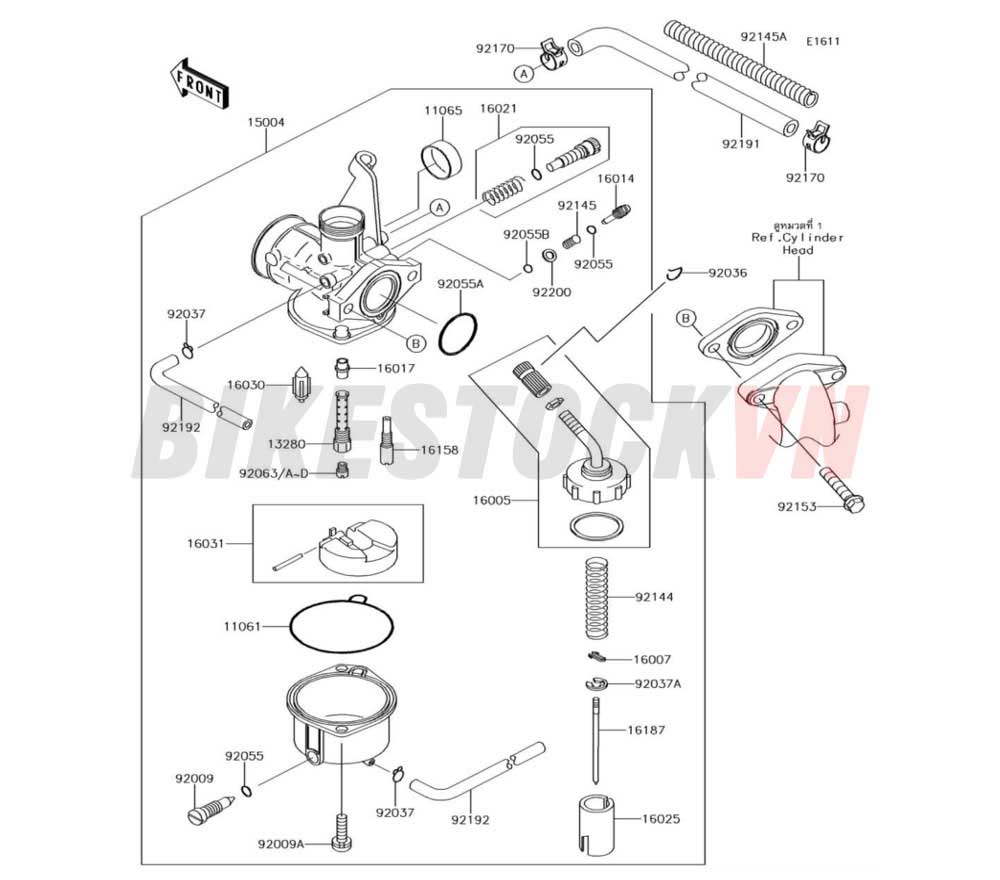 ENGINE CARBURETOR