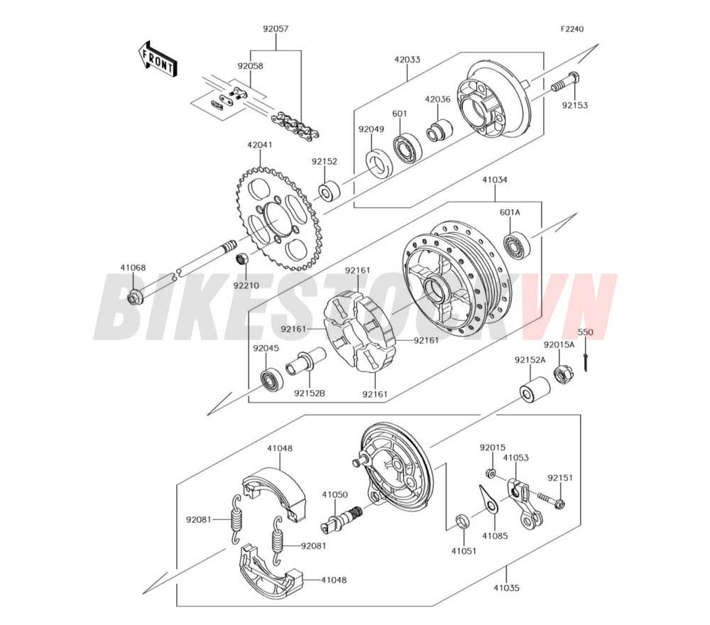 CHASSIS REAR HUB