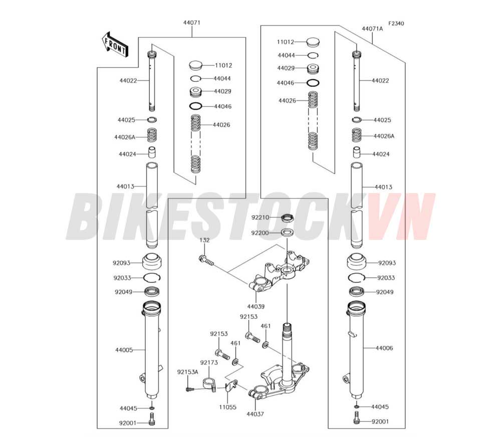 CHASSIS FRONT FORK