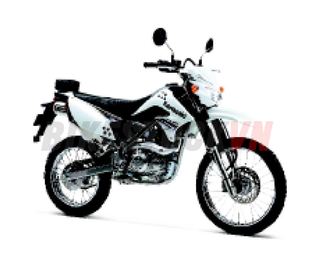 KLX125CAF COLORED PLASTIC BRIGHT WHITE(266)