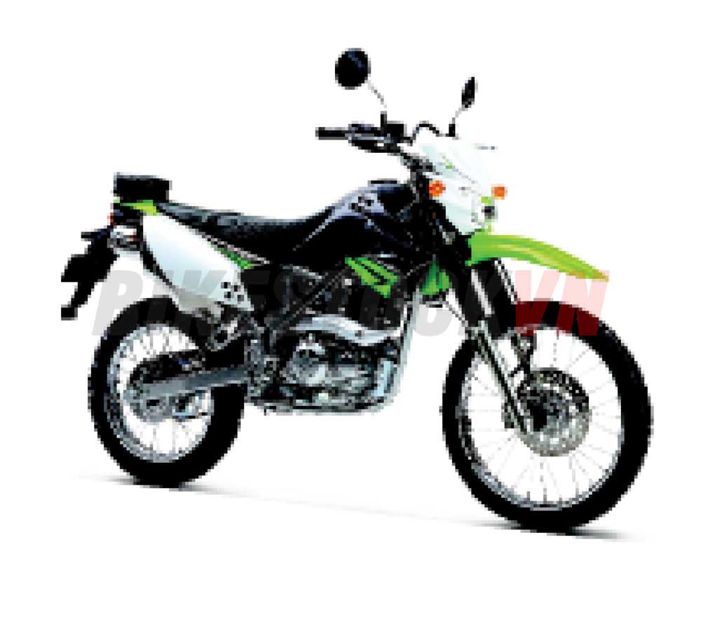 KLX125CAF LIME GREEN(777)