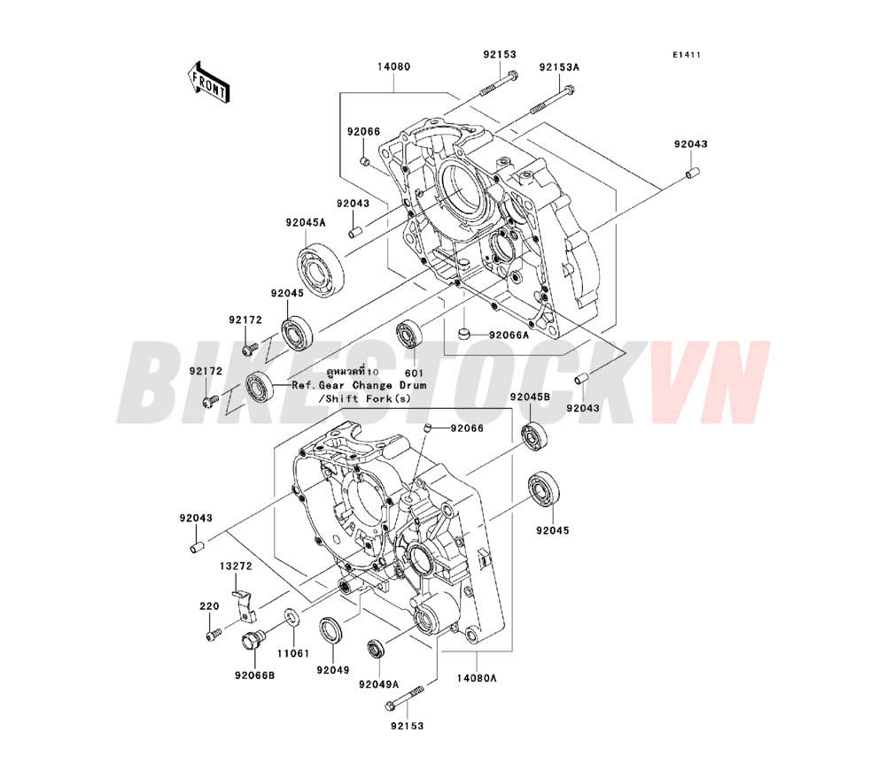 ENGINE CRANKCASE