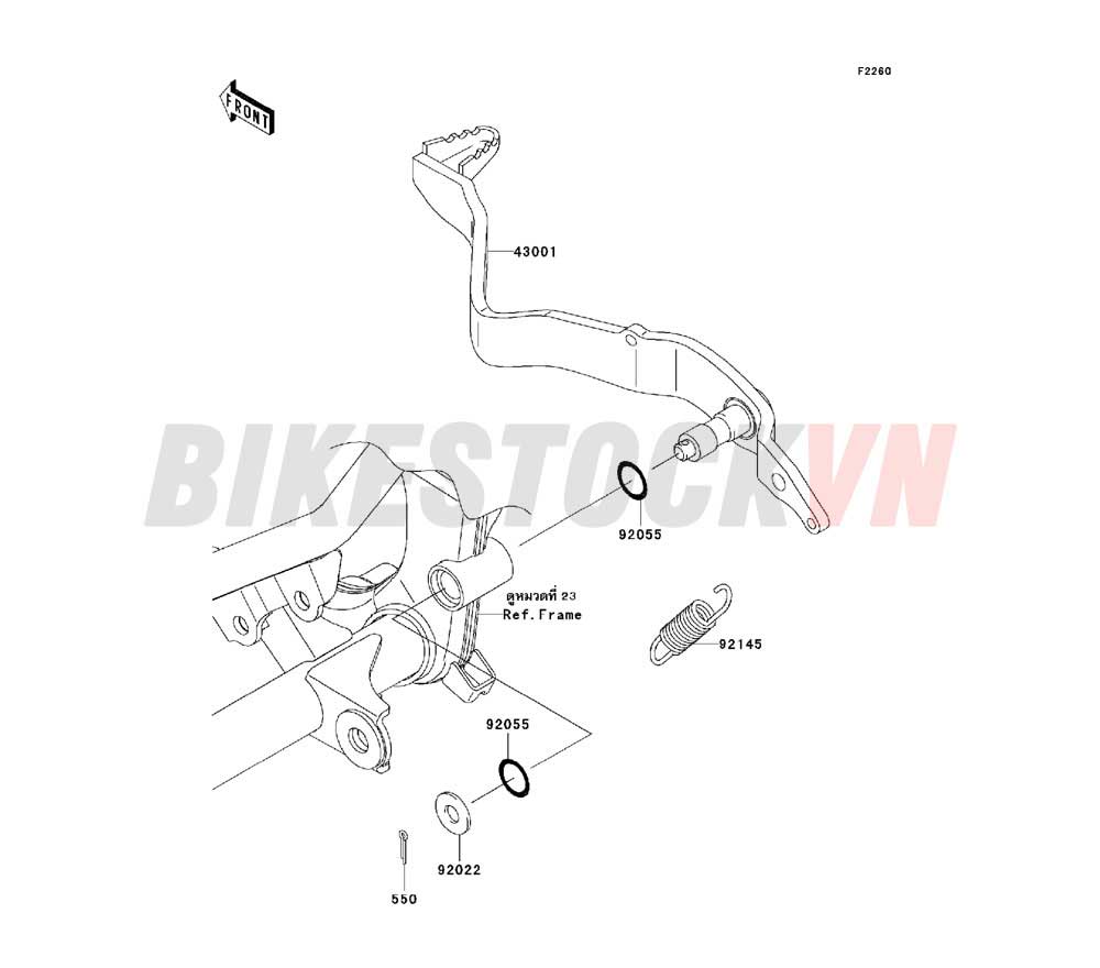 CHASSIS BRAKE PEDAL