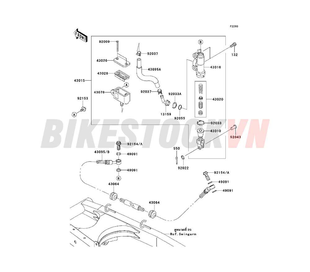 CHASSIS REAR MASTER CYLINDER