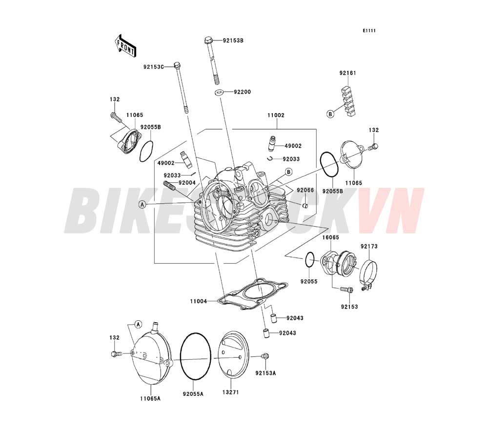 ENGINE CYLINDER HEAD