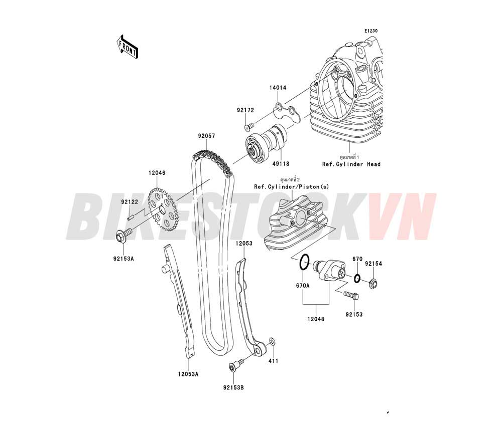 ENGINE CAMSHAFT(S)/TENSIONER