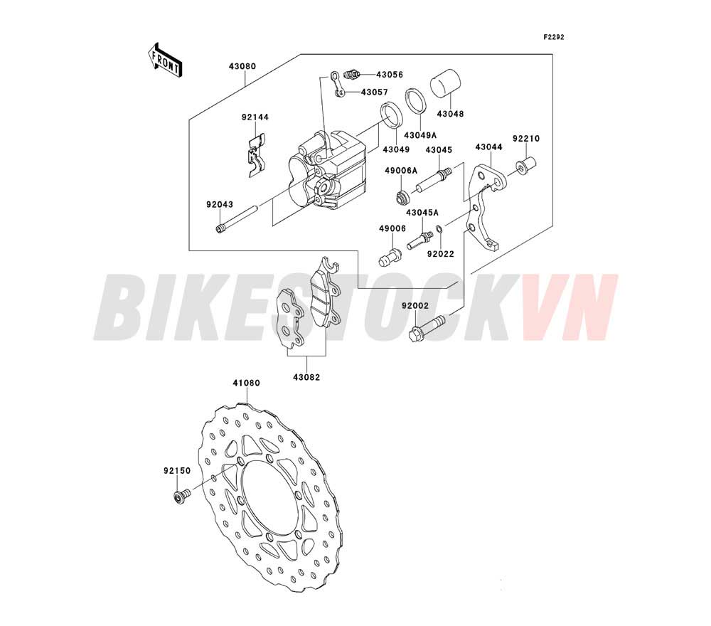 CHASSIS FRONT BRAKE