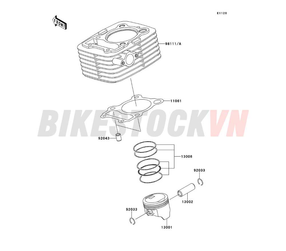 ENGINE CYLINDER PISTON(S)