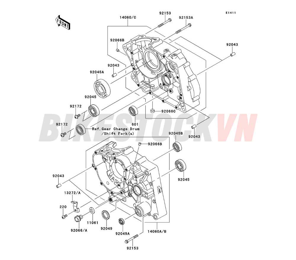 ENGINE CRANKCASE