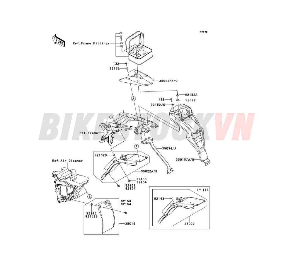 CHASSIS REAR FENDER(S)