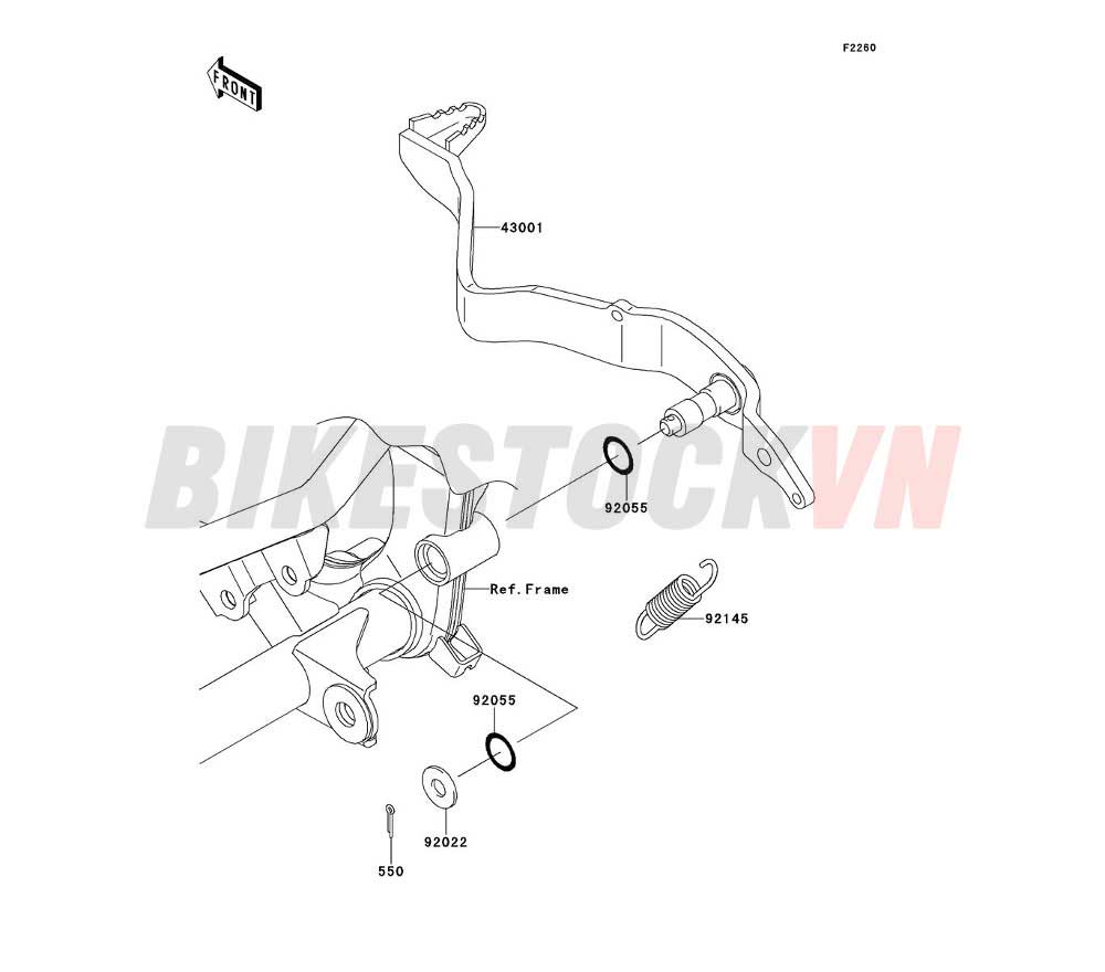 CHASSIS BRAKE PEDAL