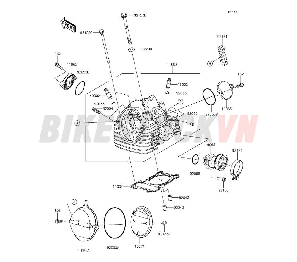 ENGINE CYLINDER HEAD